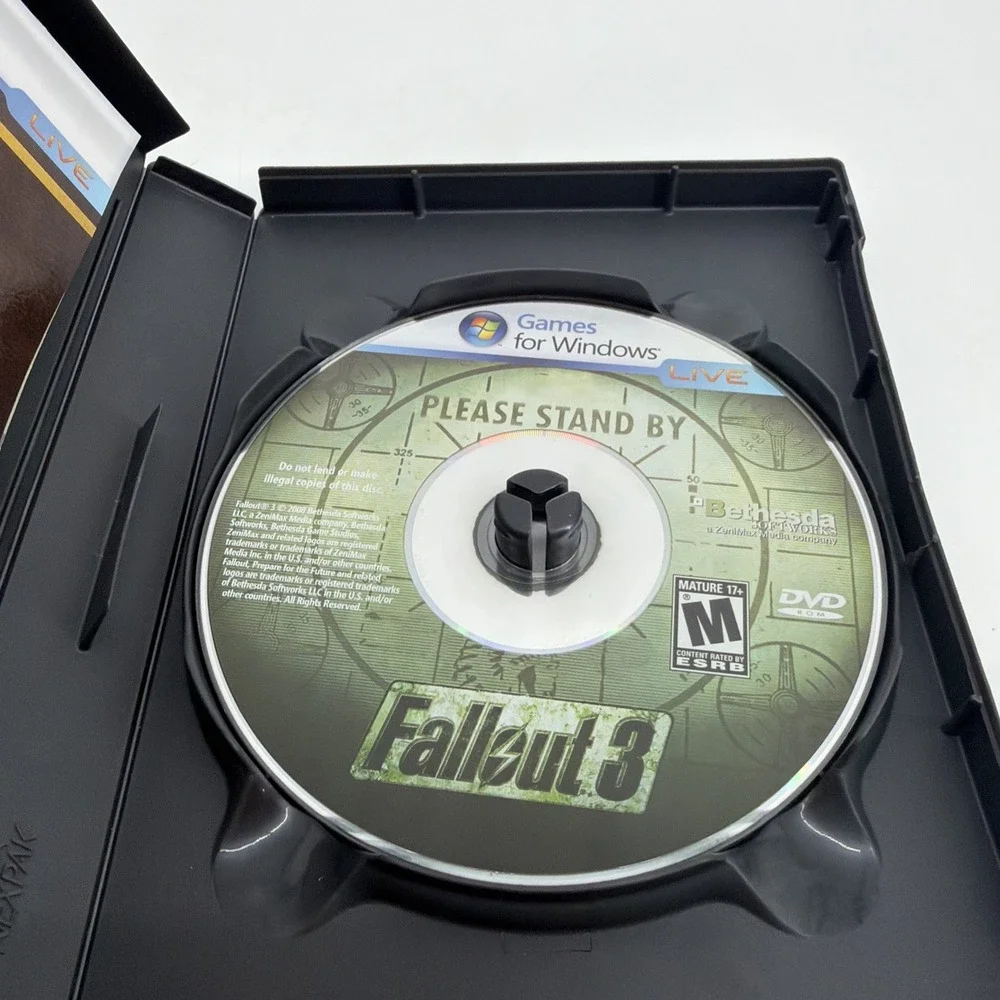 Fallout 3 PC Video Game PC DVD 2008 -